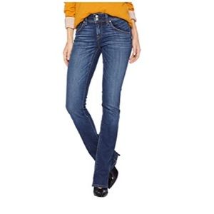 Hudson “Beth” mid-rise baby boot jeans